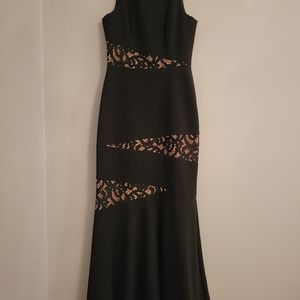 BCBG MaxAzria long black dress size 4